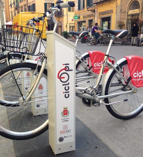 Dal prossimo anno si potrà girare con le biciclette in condivisione 