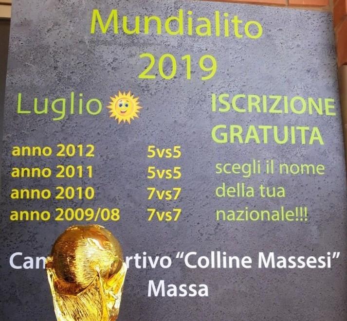 Alle Colline Massesi parte il Mundialito dell’Accademia 