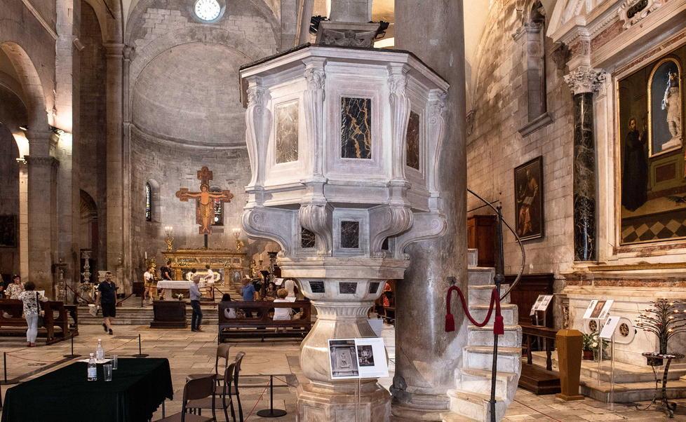 Chiesa di San Michele, restaurato il pulpito «Opera straordinaria restituita alla città» 