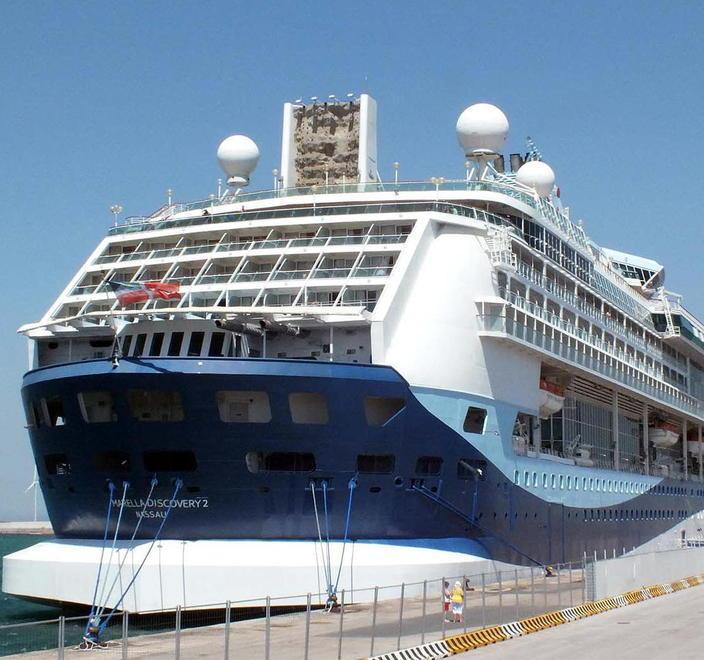 La Marella Discovery 2 in porto La prima di 16 crociere nel 2019