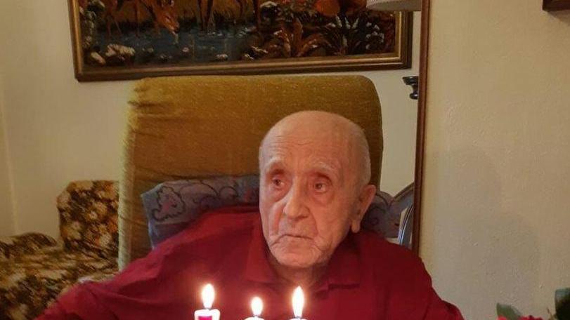 Nonno Antonio compie 107 anni «Il segreto? La famiglia e l’orto»