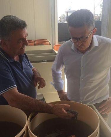 Il presidente Govoni visita le attività di Goro
