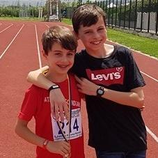 I fratelli Barilli protagonisti ai campionati nazionali Uisp: Nick vince il Biathlon Ben è argento nel Triathlon