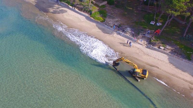 La Costa est riparte col ripascimento finanziato coi soldi di Regione e Comune