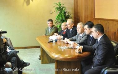 La conferenza stampa del nuovo gruppo del terzo polo Udc-Fli 