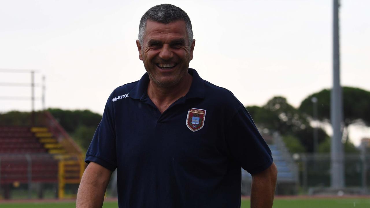 Ivan Maraia, la prossima sarà la sua terza stagione consecutiva sulla panchina del Pontedera (Foto di Franco Silvi)