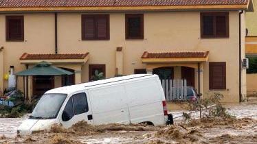 L'alluvione a Capoterra nel 2008