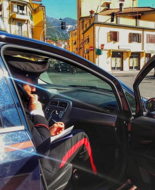Un controllo dei carabinieri (foto d’archivio)