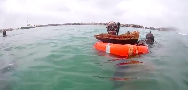 Raccolti 300 chili di rifiuti nel mare davanti a Tirrenia 