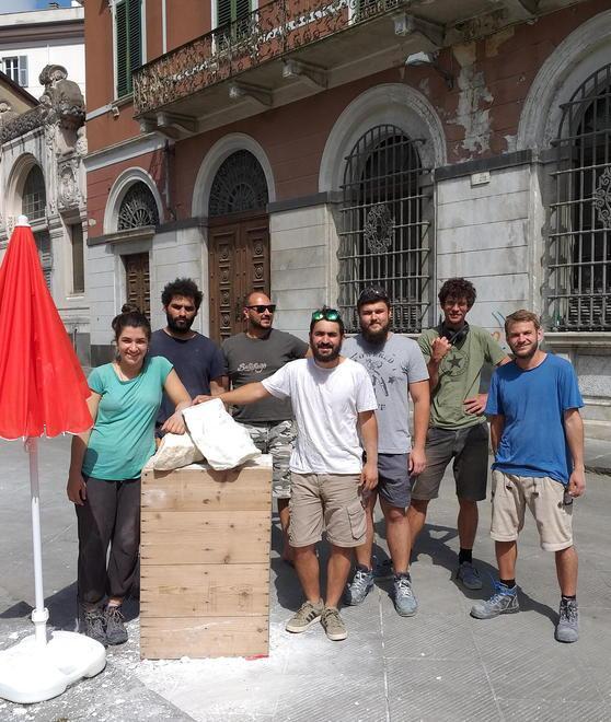 Il simposio di scultura promosso da Bedrock