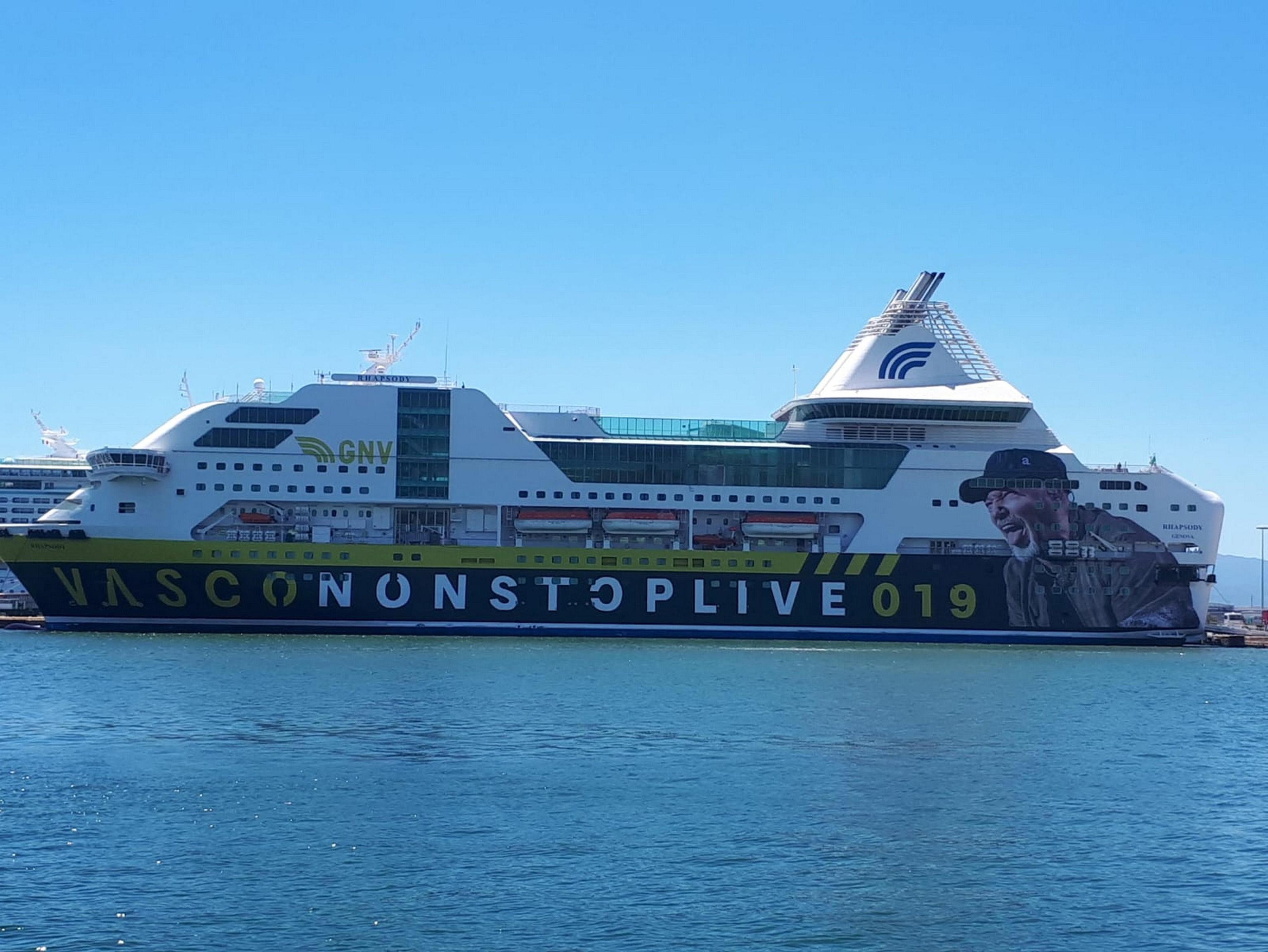 Vasco Rossi live, a Cagliari è arrivato un bastimento carico di fans