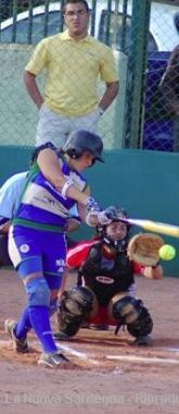 Una gara della Nuoro Softball     