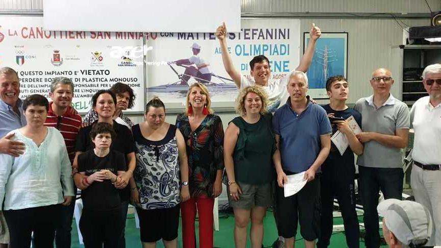 Inclusione e sport al bacino di Roffia con la Canottieri