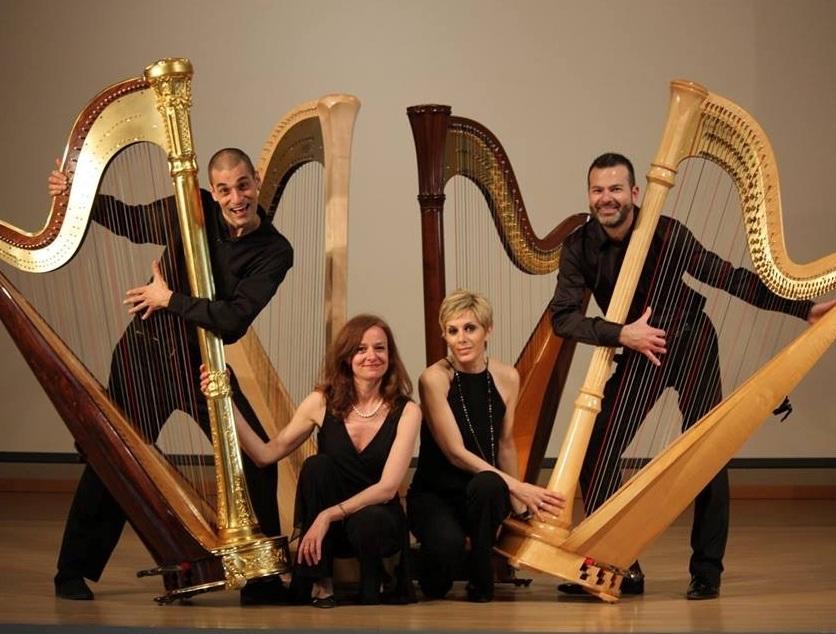 Note sotto le stelle con il quartetto “Arpe Diem” al Porto di Pisa 