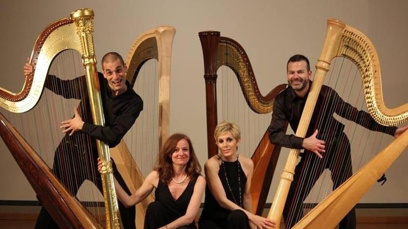 Note sotto le stelle con il quartetto “Arpe Diem” al Porto di Pisa
