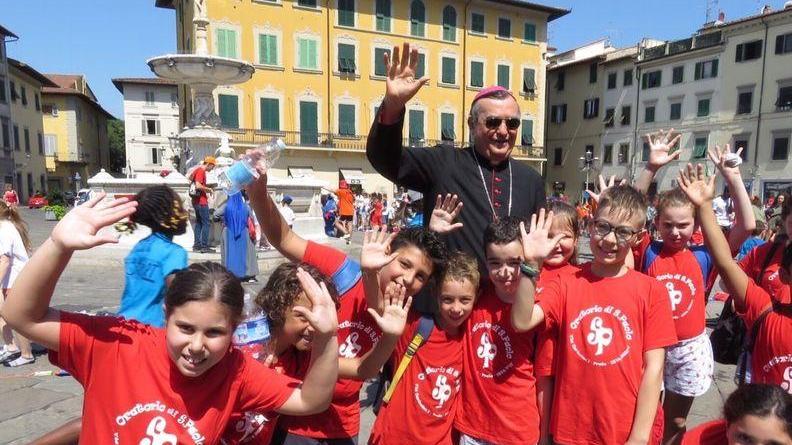 Festa degli oratori per salutare il vescovo Agostinelli