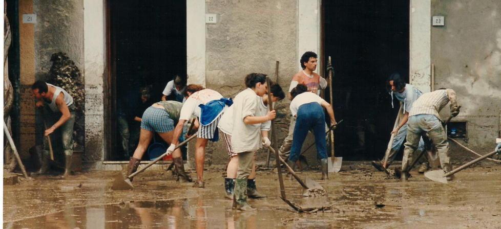 L’omaggio alle 14 vittime dell’alluvione del 1996 ma anche a Egidio Pelagatti 