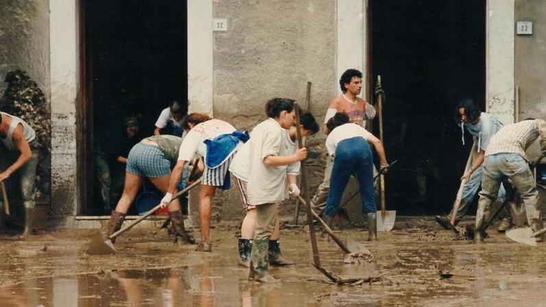 L’omaggio alle 14 vittime dell’alluvione del 1996 ma anche a Egidio Pelagatti