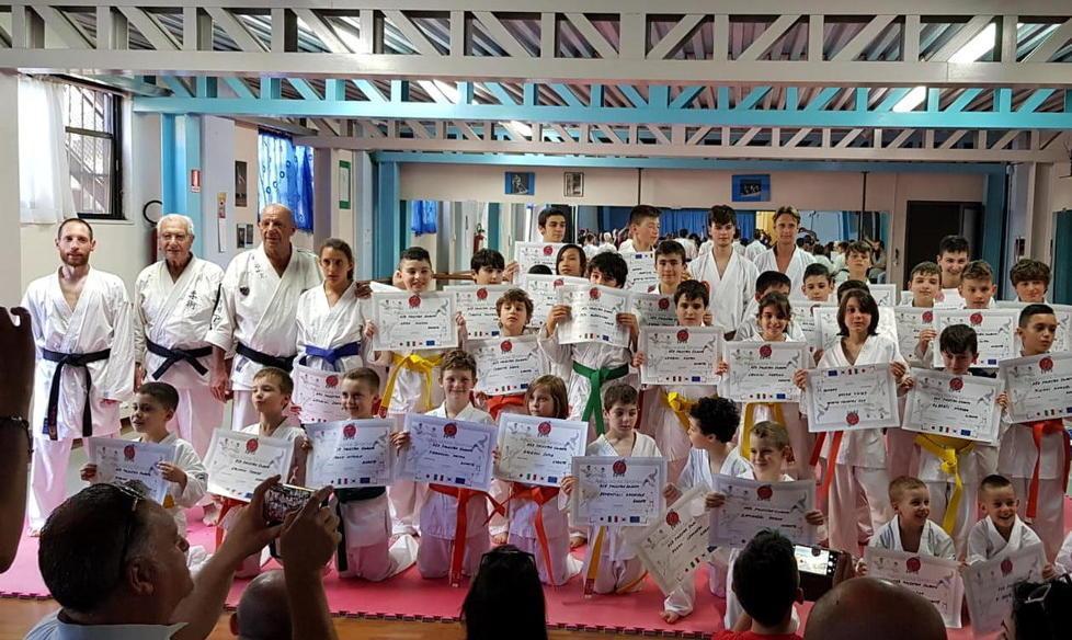 Quarantadue cinture per i ragazzi dell’Europa Soddisfazioni sul tatami