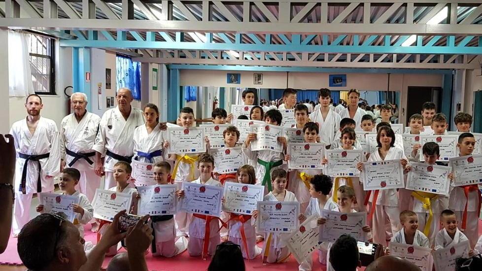 Quarantadue cinture per i ragazzi dell’Europa Soddisfazioni sul tatami