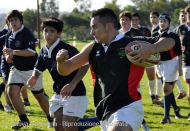 Giovanni Pala in azione durante una gara 