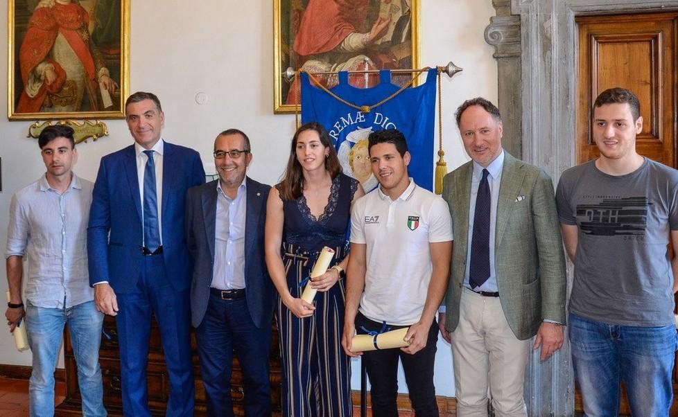 L’Università premia i suoi atleti saliti sul podio ai campionati nazionali 