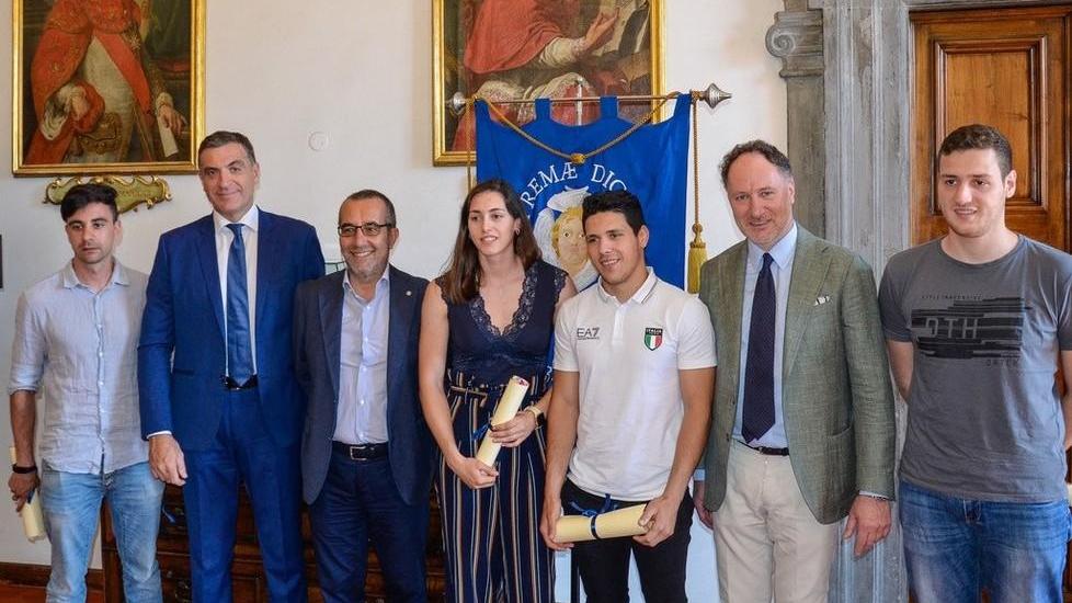 L’Università premia i suoi atleti saliti sul podio ai campionati nazionali