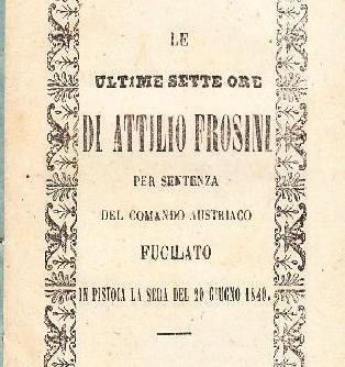 Pistoia ricorda la fucilazione di Attilio Frosini 