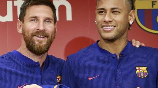 Messi spinge per fare tornare Neymar al Barça Il Napoli su James