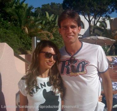 Robert Acquafresca con signora 