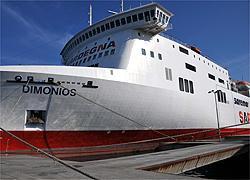 Il traghetto Dimonios