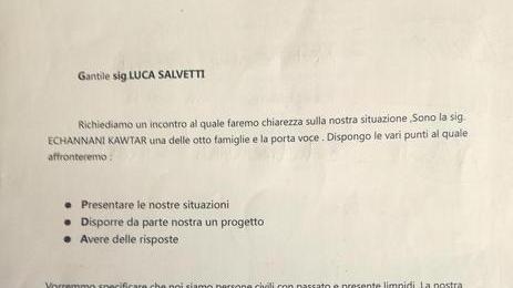 Lettera appello al sindaco