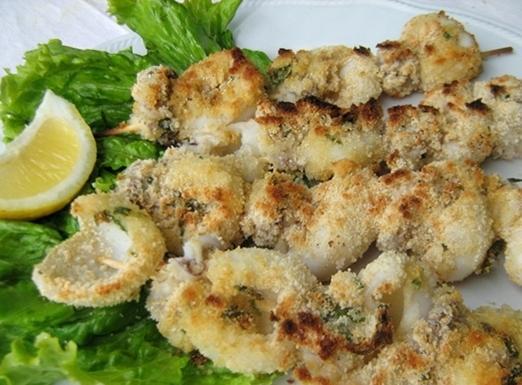 Spiedini, risotti coda di rospo e fritti misti Il mare in trionfo
