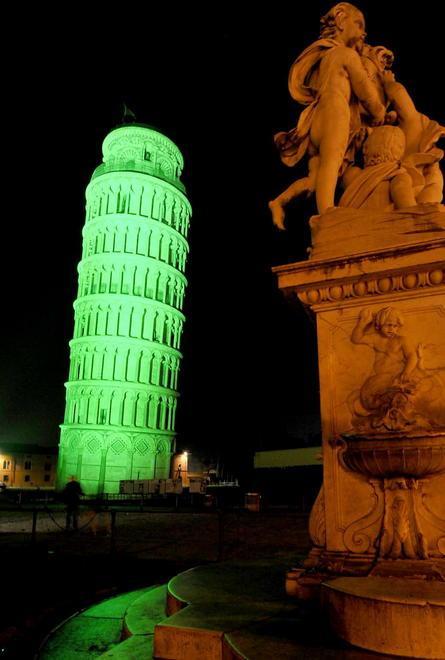 La Torre si fa verde per San Patrizio 