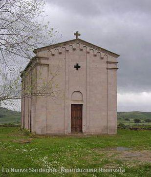 Tula, la chiesa di Santa Maria di Coros