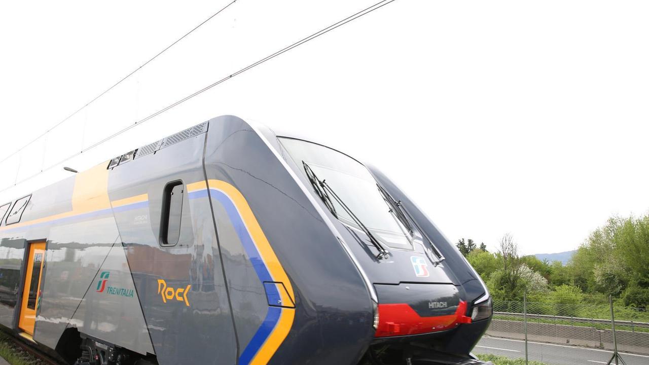 Un treno Rock realizzato da Hitachi