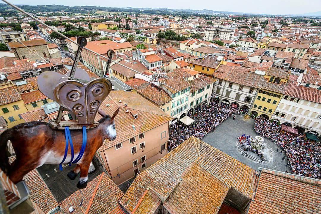 Ecco la notte del Volo del ciuco per i novecento anni di Empoli 