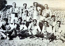 La formazione del Club Sportivo Sassari che prese parte ai campionati sardi del 1911