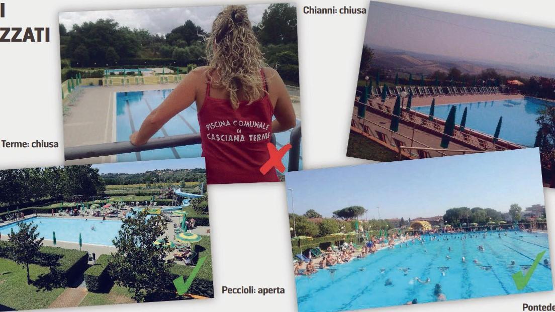 Costi alti e burocrazia spaventano i gestori così restano chiuse due piscine in Valdera