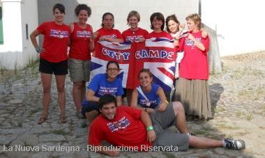 Gli insegnanti e i tutor del city camp di inglese   