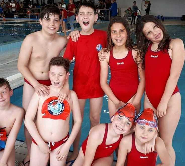 Tutti i metalli della vittoria per i mini atleti Rari Nantes