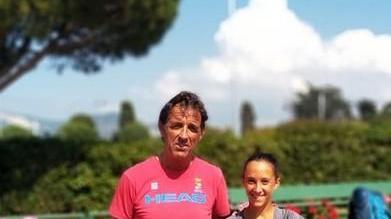 Noemi Basiletti in maglia azzurra agli Open di Francia