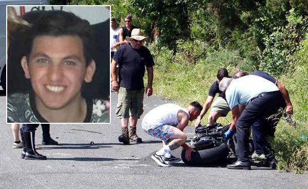 Prova la moto di un amico e cade: muore cuoco di 23 anni 