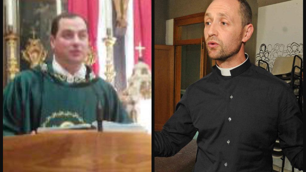 Don Alessio Tavanti (a sinistra) e don Alessandro Carmignani