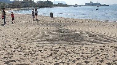 Cerchi sulla sabbia anche in Gallura