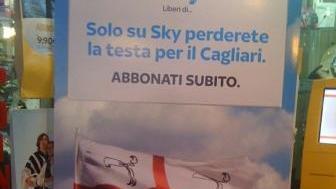 La pubblicità di Sky e il presidente Massimo Cellino
