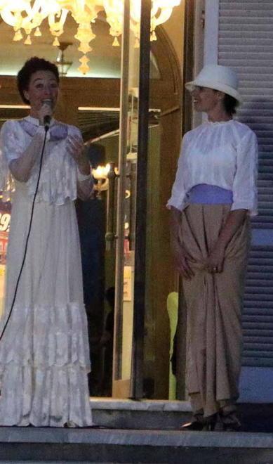 La Bella Marina per un giorno si tuffa nel Liberty 