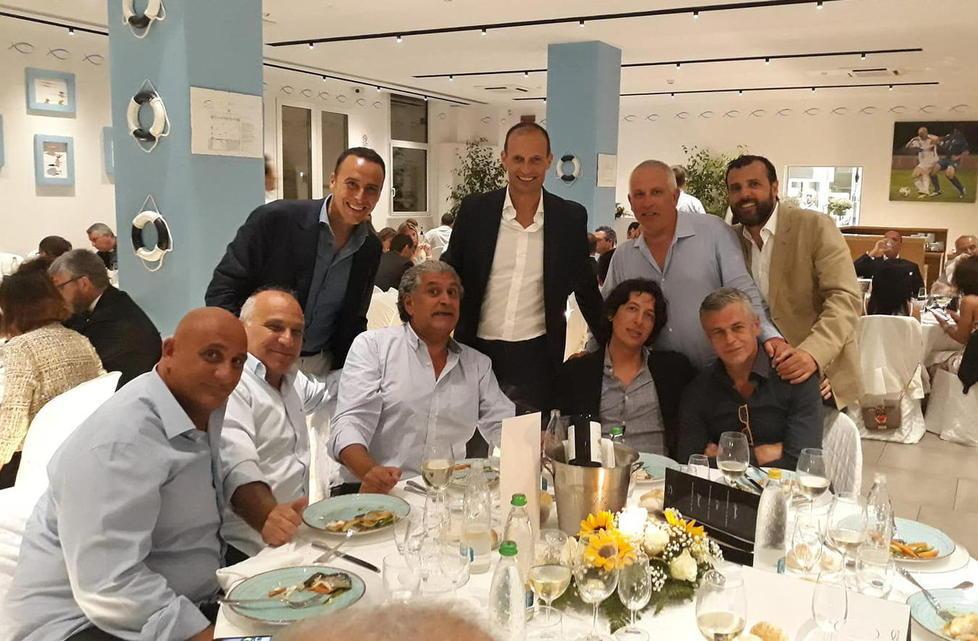 Max Allegri al ristorante di Gattuso e Madonna