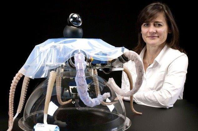 Cecilia Laschi (foto di Jeanne Hills, The London Science Museum)