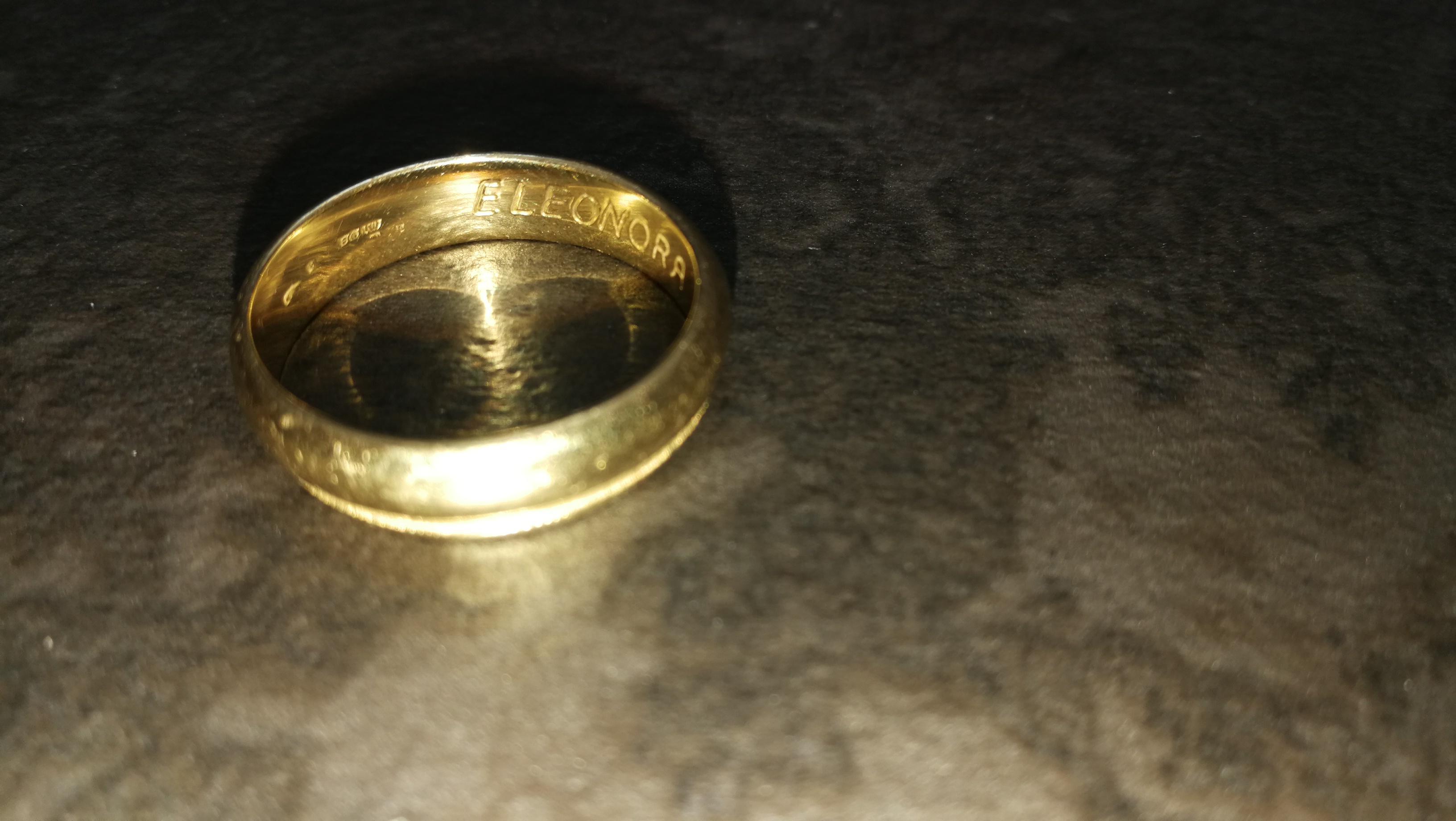 Trovata fede nuziale, grazie all'appello di una lettrice l'anello verrà riconsegnato 
